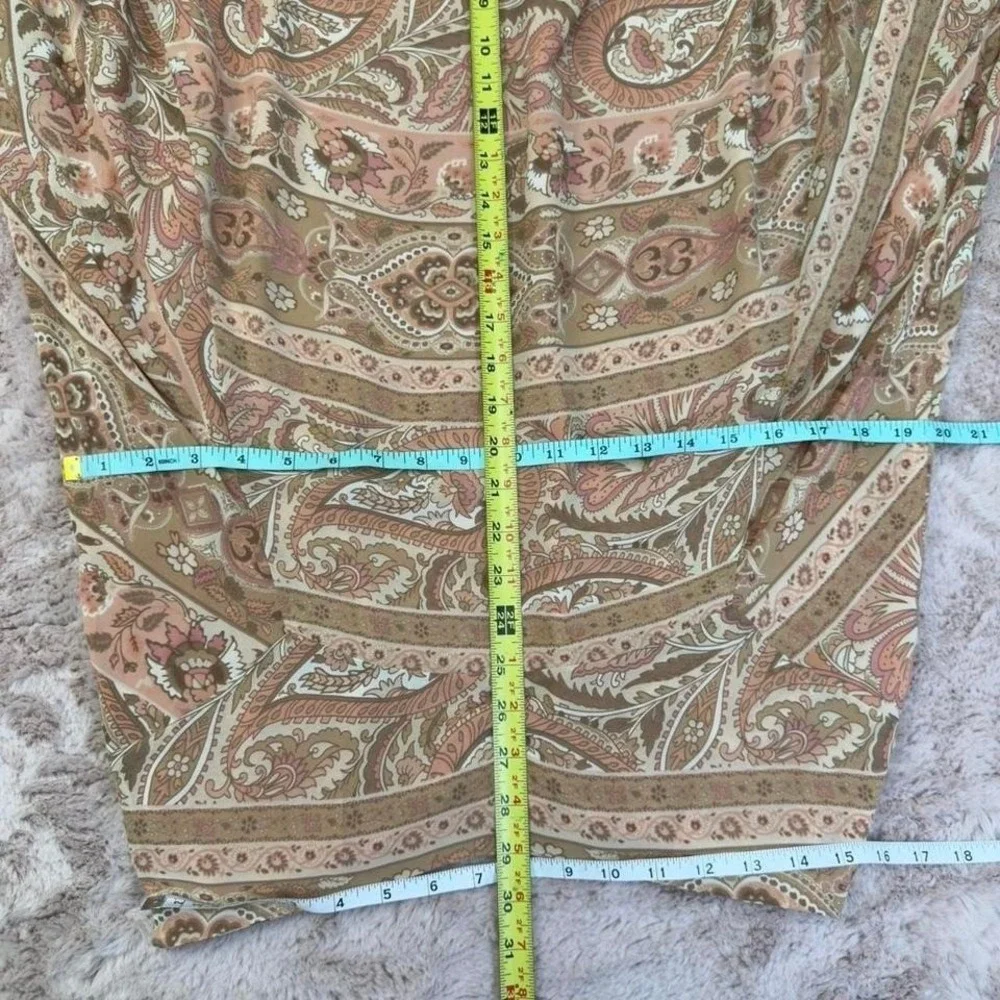Y2K Paisley Handkerchief Hem‎ Skirt – Bandolino